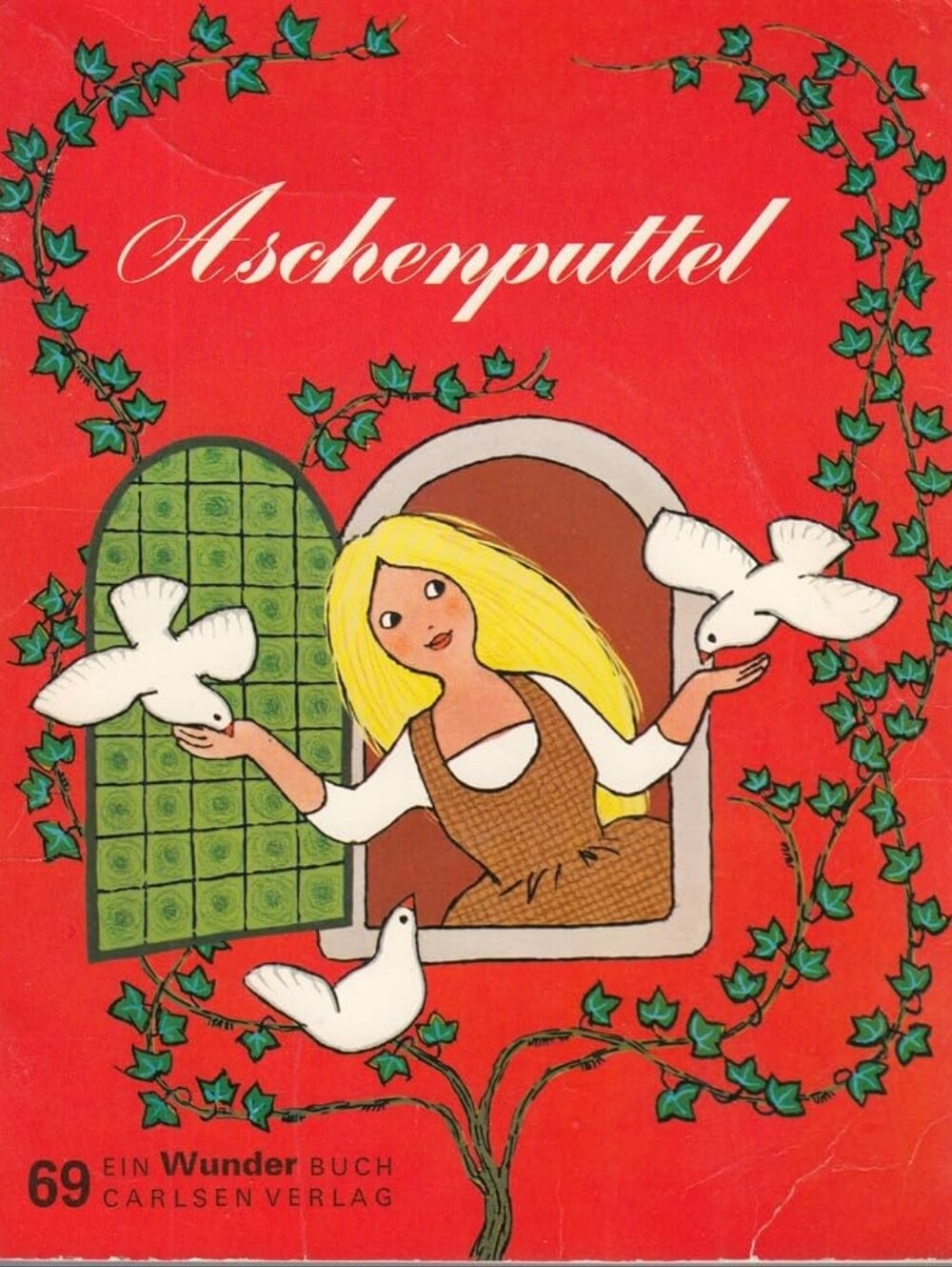 Vintage 1983 Aschenputtel Cinderella – Brothers Grimm – Iben Clante – German